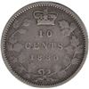 Image 1 : Canada 1880 Silver 10 Cent VG