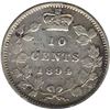 Image 1 : Canada 1894 Silver 10 Cent VG