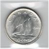 Image 2 : Canada 1943 Silver 10 Cent ICCS MS64