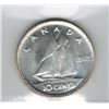 Image 2 : Canada 1945 Silver 10 Cent ICCS MS65