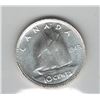 Image 2 : Canada 1947 Silver 10 Cent Maple Leaf ICCS MS64