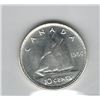 Image 2 : Canada 1950 Silver 10 Cent ICCS MS64
