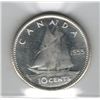 Image 2 : Canada 1955 Silver 10 Cent ICCS MS65 Cameo
