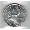 Image 2 : Canada 1945 Silver 25 Cent ICCS MS64