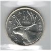 Image 2 : Canada 1953 Silver 25 Cent Large Date NSF ICCS MS64