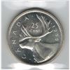 Image 2 : Canada 1955 Silver 25 Cent ICCS MS64 Cameo