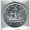 Image 2 : Canada 1949 Silver Dollar ICCS MS66 White