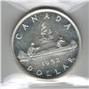 Image 2 : Canada 1952 NWL Silver Dollar ICCS PL65