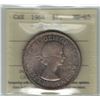 Image 1 : Canada 1964 Silver Dollar ICCS MS65