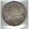 Image 2 : Canada 1966 Large Beads Silver Dollar ICCS MS63 Toned