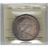 Image 1 : Canada 1966 Large Beads Silver Dollar ICCS MS64 Toned