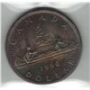 Image 2 : Canada 1966 Large Beads Silver Dollar ICCS MS64 Colourful Tone