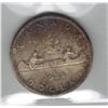 Image 2 : Canada 1966 Large Beads Silver Dollar ICCS MS65 Toned