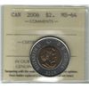 Image 1 : Canada 2006 $2 ICCS MS64