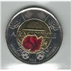 Image 2 : Canada 2018 $2 Coloured Armistice ICCS MS64