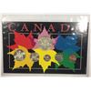 Image 1 : Canada 1961 Year Set in Maple Leaf Themed Holder