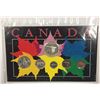 Image 1 : Canada 1967 Year Set in Maple Leaf Themed Holder