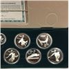 Image 3 : Canada 1988 Calgary Olympic Coin Set.