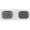 Image 2 : Lot of 2 Communion Tokens.