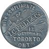 Image 2 : I.C. Fell & Co Toronto Ont. Token Breton 844 UNC