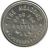 Image 1 : The Meadowns Mt. Pleasant Ont. Token Breton 841 Choice UNC