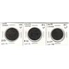 Image 1 : Lower Canada 1/2 Penny Token Lot (3 pcs)
