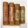 Image 1 : Canada Original Rolls - Includes 1 Cent, 5 Cent, 10 Cent - 4 Rolls