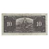 Image 2 : Canada 1937 $10 Banknote Coyne-Towers E/T BC-24c F