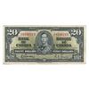 Image 1 : Canada 1937 $20 Banknote Gordon-Towers E/E BC-25b VF