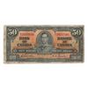 Image 1 : Canada 1937 $50 Banknote Coyne-Towers B/H BC-26c F writing
