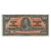 Image 1 : Canada 1937 $50 Banknote Coyne-Towers B/H BC-26c F Margin Tears