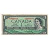 Image 1 : Canada 1954 $1 Low Serial Number Replacement SCARCE!