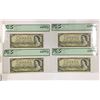 Image 1 : Canada 1954 $20 Banknotes 4 in Sequence. PMG MS64 PPQ