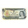 Image 1 : Canada 1973 $1 Banknote Crow-Bouey EAX Replacement