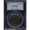 Image 1 : 1787 COPPER  Vermont Copper, Bust Right Fine 15 PCGS.