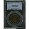 Image 1 : Undated 1C  Washington Double Head Cent AU58 PCGS.