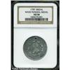 Image 3 : Washington Funeral Urn Medal AU58 NGC. B-166C, R.6.