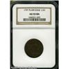 Image 3 : 1797 1/2 C  Plain Edge, 1 Above 1 AU55 NGC. C-1, B-