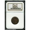 Image 1 : 1855 1/2 C  MS65 Brown NGC. C-1, B-1, R.1. Pleasing