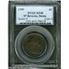 Image 1 : 1797 1C  Reverse of 1797, Stems XF40 PCGS. S-138, D