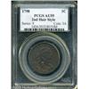 Image 3 : 1798 1C  Second Hair Style AU55 PCGS. S-184, Low R.