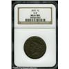 Image 1 : 1816 1C  MS61 Brown NGC. N-8, Low R.3. Noyes Die St