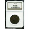 Image 3 : 1827 1C  MS62 Brown NGC. N-9, R.3. A series of bold