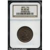 Image 4 : 1852 1C  MS67 Brown NGC. N-16, R.1. Minute mint-mad