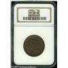 Image 1 : 1855 1C  Upright 5s MS65 Brown NGC. N-4, R.1. Glimp