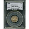 Image 1 : 1858 1C  Small Letters MS64 PCGS. Well struck, with
