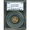 Image 1 : 1858 1C  Small Letters MS64 PCGS. Snow-5, DDR 3-R-I