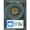 Image 2 : 1858 1C  Small Letters MS64 PCGS. Snow-5, DDR 3-R-I