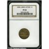 Image 3 : 1858 1C  Large Letters PR65 NGC. While the famous 1