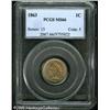 Image 3 : 1863 1C  MS66 PCGS. The abundantly minted (50 milli